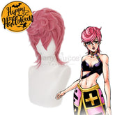 【In Stock】Anime Jojo’s Bizarre Adventure Cosplay Trish Una Wig Wigs